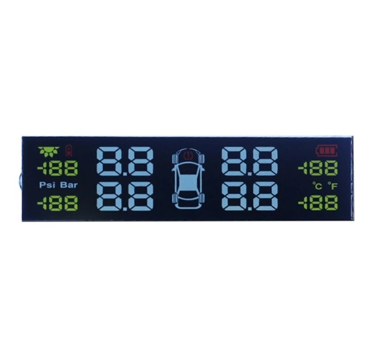לחץ צמיגי רכב DFSTN מודול LCD